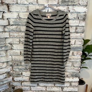 Banana Republic striped sweater dress size small
